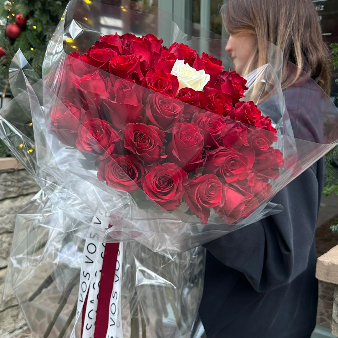 Vos Mono No.14 (51 Kırmızı Ekvator Gülü)