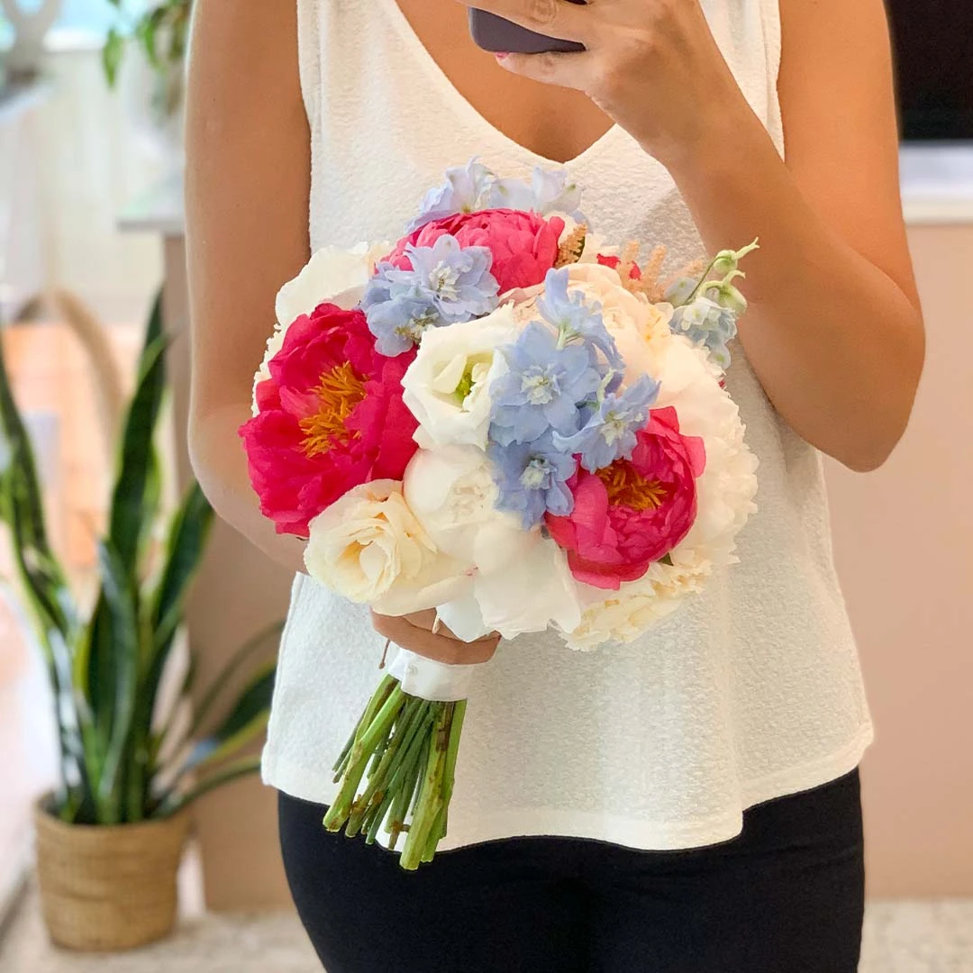 Niva Gelin Buketi ve Damat Yaka Çiçeği